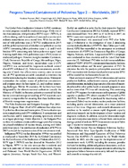 Progress Toward Containment of Poliovirus Type 2  Worldwide 2017