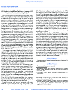 Notes From the Field HIV Testing in Health Care Facilities  Lesotho 2017