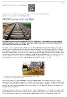 ATSDR Stories from the Field East Palestine Train Derailment