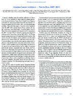 Invasive Cancer Incidence  Puerto Rico 20072011