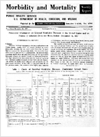 Morbidity and Mortality Weekly Report For release December 20 1957 Vol 6 No 50