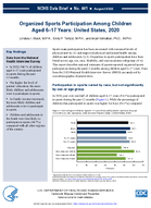 Organized Sports Participation Among Children Aged 617 Years United States 2020