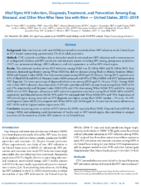 Vital Signs HIV Infection Diagnosis Treatment and Prevention Among Gay Bisexual and Other Men Who Have Sex with Men  United States 20102019