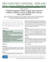 A Multicomponent MultiTrigger Intervention to Enhance Asthma Control in HighRisk African American Children