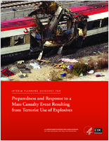 Interim planning guidance for preparedness and response to a mass casualty event resulting from terrorist use of explosives