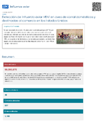 Deteccin de influenza aviar H5N1 en aves de corral domsticas y destinadas al comercio en los Estados Unidos