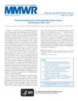 TravelAssociated and Locally Acquired Dengue Cases  United States 20102017