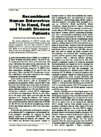 Recombinant Human Enterovirus 71