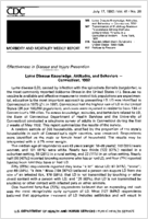 MMWR Morbidity and Mortality Weekly Report July 17 1992  Vol 41  No 28