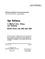 Age patterns in medical care illness and disability