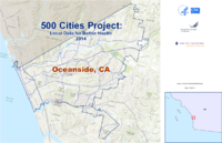 500 Cities Project Local Data for Better Health 2014 Oceanside CA