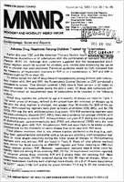 Morbidity and Mortality Weekly Report MMWR December 12 1980  Vol 29  No 49