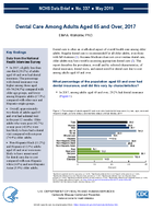 Dental care among adults aged 65 and over 2017