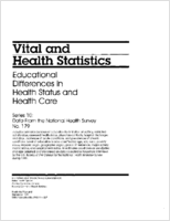 Educational differences in health status and health care