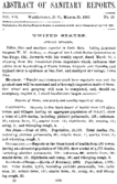 Absract of sanitary reports  v 7 no 13 March 25 1892