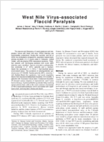 West Nile Virusassociated Flaccid Paralysis