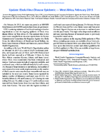 Update Ebola Virus Disease Epidemic  West Africa February 2015