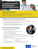 Ecigarettes and youth  what health care providers need to know