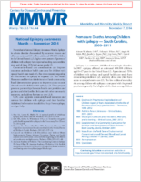 MMWR Morbidity and Mortality Weekly Report Vol 63 No 44 November 7 2014