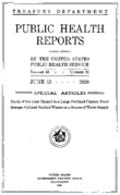 Public Health Report  v 43 no 24  cover