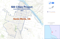 500 Cities Project Local Data for Better Health 2014 Santa Maria CA