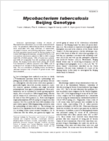 Mycobacterium tuberculosis Beijing Genotype1
