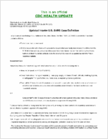 Updated Interim US SARS Case Definition Saturday March 22 2003 1818 EST 618 PM EST