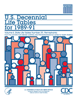 US Decennial Life Tables for 19891991 State Life Tables Pennsylvania