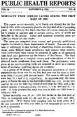 Weekly Reports for NOVEMBER 8 1935