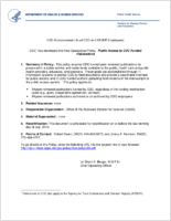 Public Access to CDC Funded Publications CDCGA201301 2013