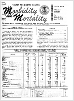 Morbidity and Mortality Weekly Report Vol 24 No 24 week ending June 14 1975