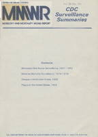 Morbidity and Mortality Weekly Report MMWR CDC Surveillance Summaries April 1 1984  Vol 33  No 1S