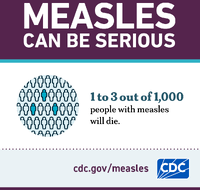 Measles Can be Serious Death