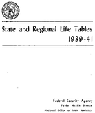 State and Regional Life Tables 193941