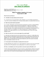 Blood Transfusion Questions  Answers September 01 2002 Sunday September 01 2002 1851 EDT 651 PM EDT