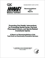 Morbidity and Mortality Weekly Report Recommendations and Reports November 30 2001  Vol 50  No RR21