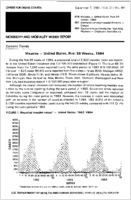 MMWR Morbidity and Mortality Weekly Report December 7 1984  Vol 33  No 48