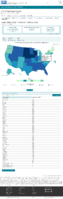 United States COVID19 cases and deaths by state reported to the CDC since January 22 2020 COVID19 case rate in the US reported to the CDC by stateterritory cases per 100000 November 17 2020