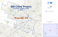 500 Cities Project Local Data for Better Health 2014 Roseville CA