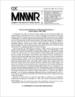 MMWR Morbidity and Mortality Weekly Report Vol 47 No 3 January 30 1998