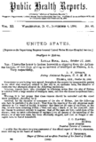 Public health reports  v 11 no 45 November 6 1896