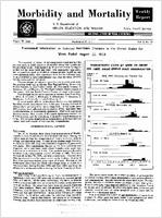 Morbidity and Mortality Weekly Report Vol 2 No 33 week ended August 22 1953