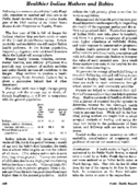 Healthier indian mothers and babies