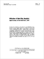Utilization of ShortStay Hospitals Annual Summary for the United States 1976