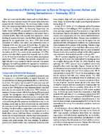 Assessment of Risk for Exposure to Bats in Sleeping Quarters Before and During Remediation  Kentucky 2012