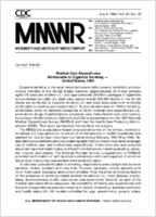 Morbidity and Mortality Weekly Report MMWR July 8 1994  Vol 43  No 26
