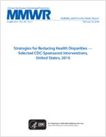 Morbidity and Mortality Weekly Report Supplement February 12 2016  Vol 65  No1