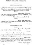 Public health reports  v 18 no 28 July 10 1903
