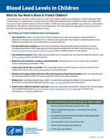 Blood Lead Levels in Children 2022