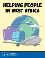 Helping People in West Africa coloring and activity book